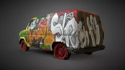 Graffiti van challenge