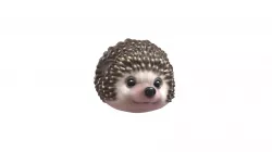 Hedgehog pet model jewelry