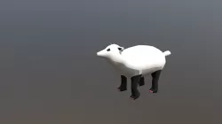 Joey The Sheep- White Wool- Rig