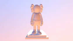 Kaws Companion Book End