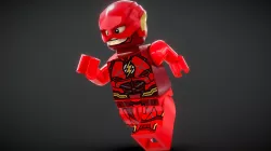 LEGO - The Flash (Rigged)