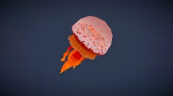 Lions Mane Jellyfish - Inktober Day 2