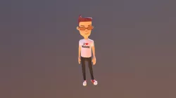 Lowpoly Character Game