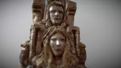 Man and Woman Ancient Artifact