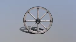 Medieval Cart Wheel