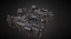 Medieval Houses Package