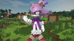 Minecraft Blaze Build Schematic