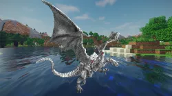 Minecraft Blue Eyes Ultimate Dragon Schematic
