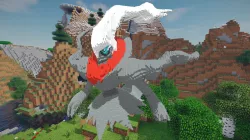 Minecraft Darkrai Build Schematic