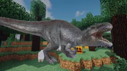 Minecraft Gigantosaurus Dinosaur Build Schematic