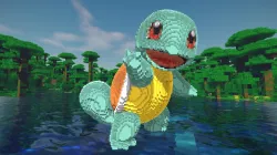 Minecraft Squirtle Build Schematic