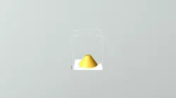 Moon or Mars hanging 3D printer