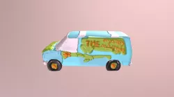 Mystery Machine Van 3D Coat