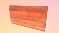 old family cabinet