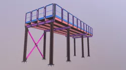 Platform for equipment