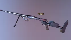 PTRD-41 - Degtyaryov Anti-Tank Rifle