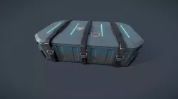 sci-fi crate blue marine