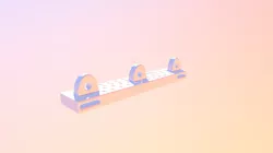 Server or Computer Bracket - Center Beam