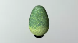 Stylized Dragon Egg