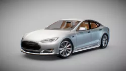 Tesla Model S (Interior)