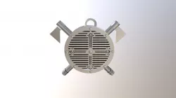 Viking Shield Necklace
