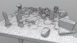 3D Lab Table iPad Scan