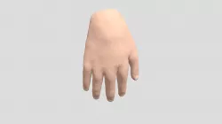3D ZBrush Hand