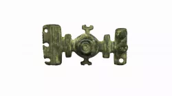 A bronze clasp