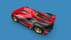 Autonomous Ferrari Race Car Concept