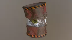 Damaged Barrel