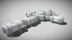 Desert planet colony. Day 1