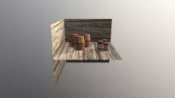 Explosive/Wooden Barrels