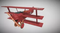 Fokker Dr.1 Toy Plane (Manfred Von Richthofen)
