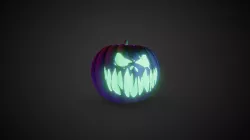 Halloween Evil Pumpkin