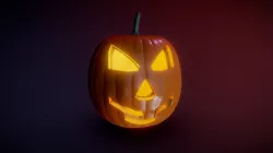 Halloween Pumpkin Head Jack-o'-lantern