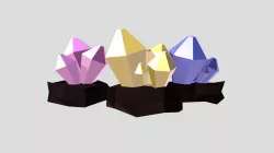 Harvest Moon Style Crystals