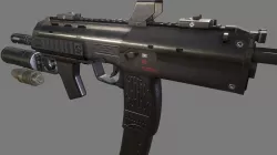 Heckler and Koch MP7A2 with GP-25 Launcher