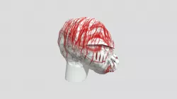Horror Creature Head