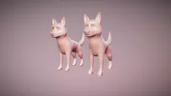 husky pup model
