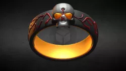 inktoVR / inktober Day One: Ring