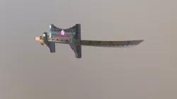 Katana on a stand