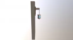 Lampara Con Muro