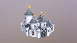 Low Poly Castle