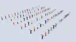 Low Poly People