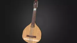 Lute 3D model