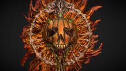 Metal Pumpkin