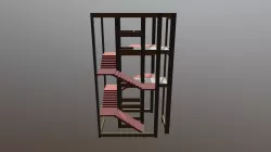 MODELO 3D ESCADA CONCRETO1