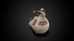Nasca bird vessel, c. 100 BCE - 600 CE