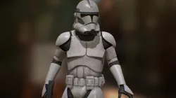 Phase II Clone Trooper + DC-15s Blaster (Rigged)
