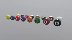 Pool Table Pool Ball Set